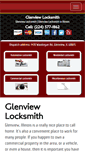 Mobile Screenshot of glenviewlocksmith.com